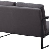 Zitbank voor 2 Personen - Grijs - 125 x 80 x 77 cm - Loveseat - Stijlvol en Comfortabel voor Elk Interieur