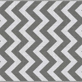 4goodz Waterbestendig Buitenkleed met Draagtas 121x182 cm - Grijs/Wit