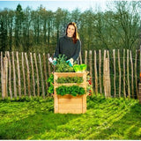 Westmann verhoogde plantenbak Premium L - 66x66x73 cm