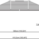 Sojag - SJ04200 - Paviljoen - Pergola - Partytent - 261 x 296 x 423 cm