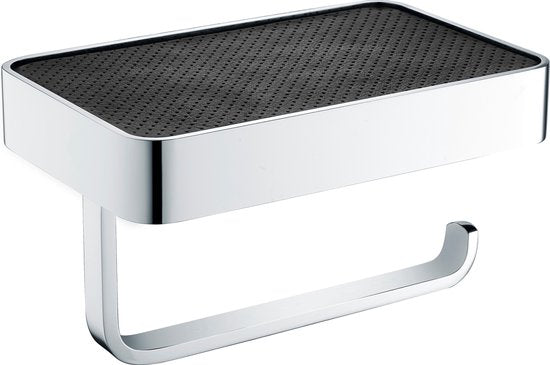 Luzzo® Piazzo Messing Toiletrolhouder met planchet - wc rolhouder