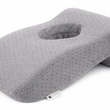 Gezichtskussen voor Massage - Grijs - 36 cm x 25 x 11 cm - Massage Kussen - Massagekussen voor Kind en Volwassenen - Hoofdsteun Massagetafel