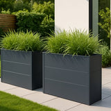 4gardenz® Plantenbak Metaal voor Buiten met Verhoogde Bodem