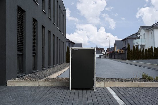 Hide® Containerombouw 1 afvalcontainer Zwart HD12401 - Kliko ombouw