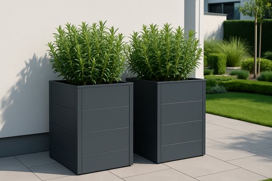 4gardenz® Plantenbak Metaal voor Buiten met Verhoogde Bodem