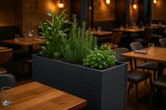 4gardenz® Plantenbak Metaal voor Buiten met Verhoogde Bodem