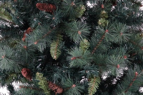 4Goodz kunstkerstboom Royal Majestic Spar met Dennenappels