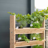 Westman Kruidenrek Plantenbak met traliewerk Viktoria L 50x80x95cm