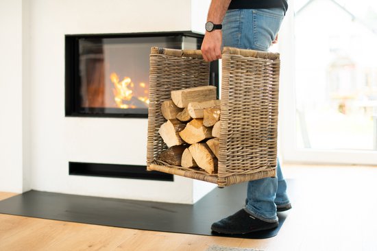 Westmann Rotan Haardhout Houtmand Costa - 40x36x50 cm