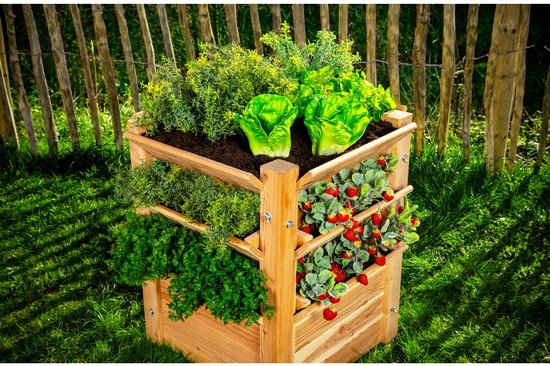 Westmann verhoogde plantenbak Premium L - 66x66x73 cm