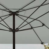 Parasol 233cm Vierkant Kantelbaar - Aluminium buis, Glasvezel