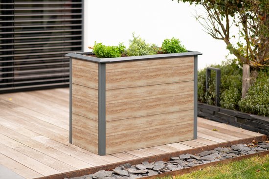 Westmann - WMHPS771005 - Plantenbak - Bloembak - Tuin Hochbeed - 100 x 50 x 77 cm