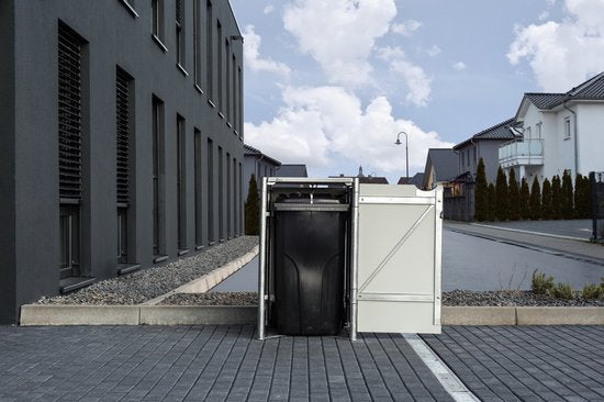 Hide® Containerombouw 1 afvalcontainer Zwart HD12401 - Kliko ombouw
