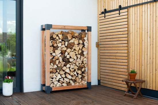 Westmann HaardHout Houtopslag Houtrek WMKR3020 - Brandhoutrek 40x138x180cm