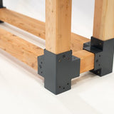 Westmann HaardHout Houtopslag Houtrek WMKR3020 - Brandhoutrek 40x138x180cm