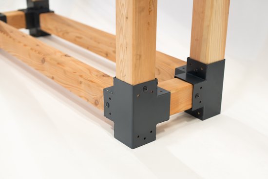 Westmann HaardHout Houtopslag Houtrek WMKR3020 - Brandhoutrek 40x138x180cm