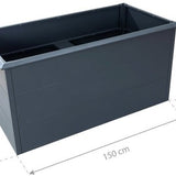Westmann - WMHPS771510 - Plantenbak - Bloembak - Tuin Hochbeed - 75 x 77 x 150 cm