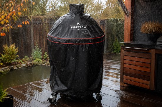 FireTech Premium Kamado BBQ Hoes – Large 21 inch - Extra sterke kwaliteit - Beschermhoes voor Kamado