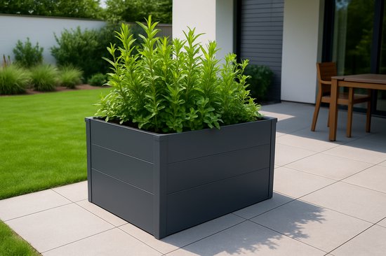 4gardenz® Plantenbak Metaal voor Buiten met Verhoogde Bodem