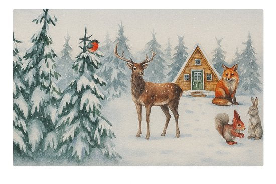 Kerst Placemat - Placemat - - - Placemat - Decoratieve Placemat - 46x30,5