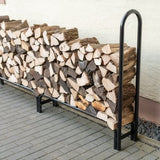 ShelterLogic® - HaardHout Houtopslag met Hoes - Brandhoutrek