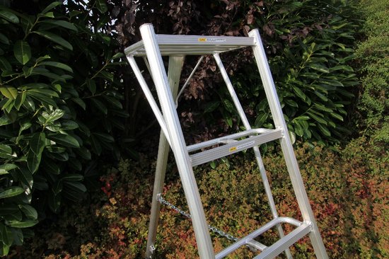 Niwaki Driepoot Tuinladder 180 cm Snoeiladder Tripod Ladder - Plukladder