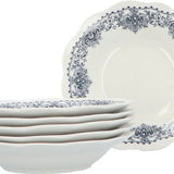 Serviesset Cottage 6 persoons - Klassiek Servies Porselein 18-delig