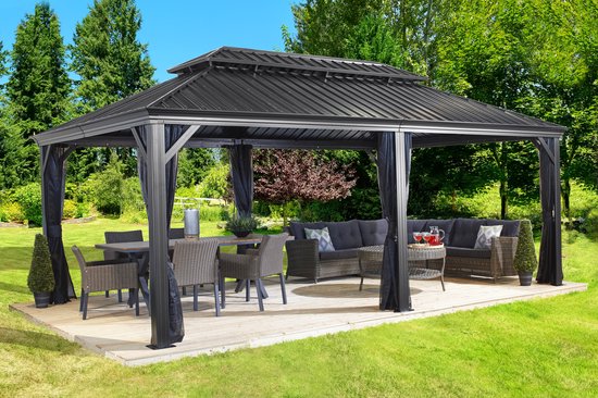 Sojag - SJ09100 - Paviljoen - Pergola - Partytent - 307 x 363 x 598 cm