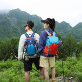 Opvouwbare Rugzak 20L – Lichtgewicht Waterafstotende Hiking Rugtas – Compacte Reis- & Dagrugzak met Reflectie – Unisex Outdoor Backpack