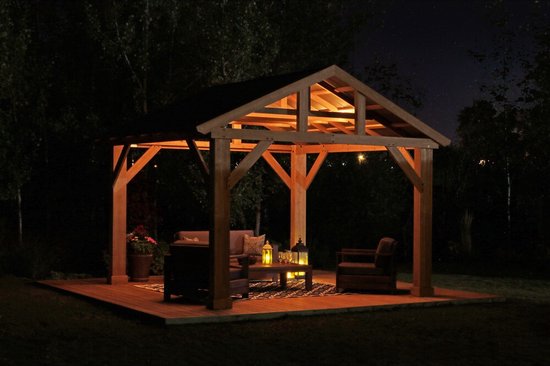 Westmann - YD12949 - Paviljoen - Pergola - Partytent - 330 x 365 x 427 cm