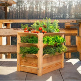 Westmann verhoogde plantenbak Premium XL - 65x90x73 cm