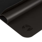Ecoyogi PRO GRIP Yogamat Extra lang (214 x 68 x 0,42 cm) - Antraciet - 100% Natuurrubber en Vochtabsorberende PU Top Laag | Geweldige veerkracht | Onder alle omstandigheden een stevige grip | Geschikt voor Hot, Bikram, Vinyasa, Flow en Ayenger Yoga