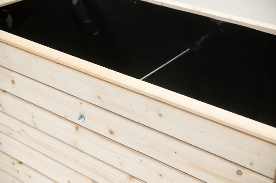 Westmann Houten Verhoogde Plantenbak Moestuin Asket L - 130x70x90cm