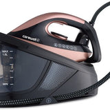 Carewat Stoomstrijkijzer met Stoomgenerator - Goud - 2200W - 1.5L Uitneembare Watertank - 100 g-min Stoomproductie - Keramische Zoolplaat - 3.0 Bar Stoomdruk - Anti-Oververhitting - Geschikt voor alle stoffen