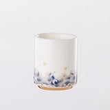 Handgemaakte Porseleinen Theekopjes Set (2-delig) – Karper & Golven Design – Met de Hand Verguld – Luxe Theeservies Cadeauset