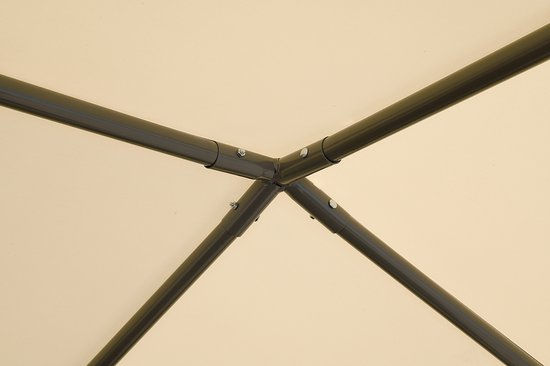 ShelterLogic® Paviljoen Pacifia Pergola - Partytent - 317x317 cm - Beige