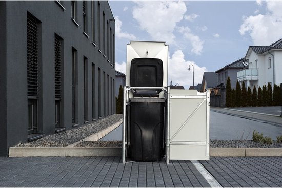 Hide® Containerombouw 1 afvalcontainer Zwart HD12401 - Kliko ombouw