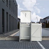 Hide® Containerombouw 1 afvalcontainer Zwart HD12401 - Kliko ombouw