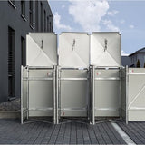 Hide® Containerombouw 3 afvalcontainers HD04401 zwart- Kliko ombouw