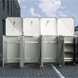 Hide® Containerombouw HD24401 Zwart - Kliko ombouw - Ombouw Afvalcontainer