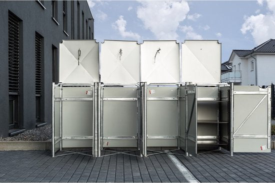 Hide® Containerombouw HD24401 Zwart - Kliko ombouw - Ombouw Afvalcontainer
