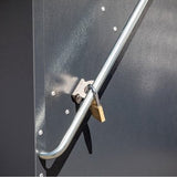 Trimetals® Stoweaway Metalen Berging TM11000 - Fietsenstalling - Antraciet