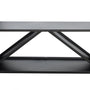 Westmann Hout Opslagrek Metaal WMLG983S - 34x104x40 cm - Zwart
