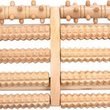 Houten Voetroller - 27 x 17 x 5 cm - Voetmassage Roller Apparaat - Voet Massage Roller