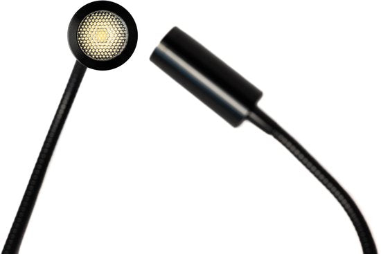 DMG Supply Bed Leeslampjes - Set van 2 - Mat Zwart - Dimbaar - Leeslamp - Wandlamp - Hoofdbord