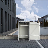 Hide® Containerombouw 1 afvalcontainer Zwart HD12401 - Kliko ombouw