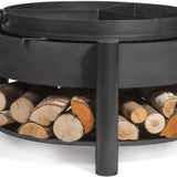 CookKing - Vuurschaal Ø - Vuurschaal BBQ - Staal - Zwart