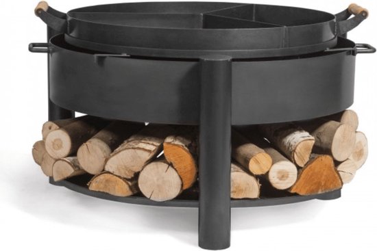 CookKing - Vuurschaal Ø - Vuurschaal BBQ - Staal - Zwart