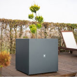 Herstera Garden® Cube Plantenbak HG08976803 - 70x70x70 cm - Antraciet