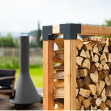 Westmann HaardHout Houtopslag Houtrek WMKR3030 - Brandhoutrek 198x40x180 cm